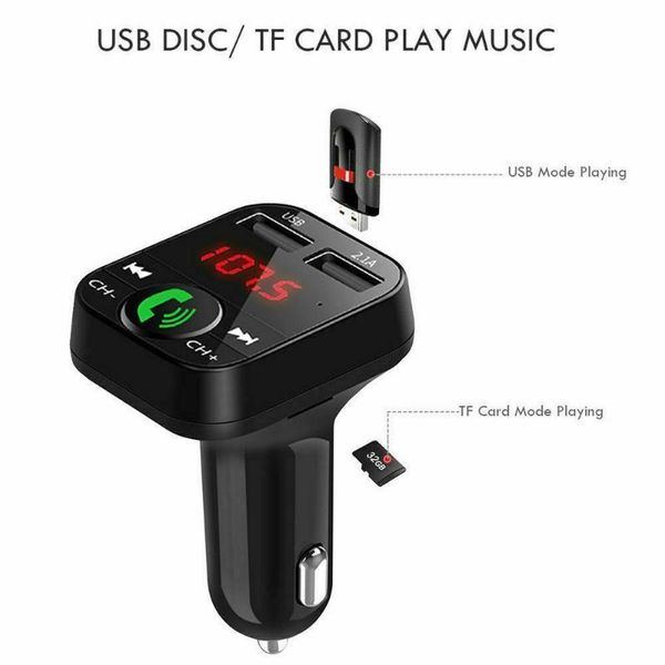theft protection bluetooth version 4.2 fm transmitter car player kit card charger quick dual usb mp3 handsfree
theft protection bluetooth version 4.2 fm transmitter car player kit card charger quick dual usb mp3 handsfree