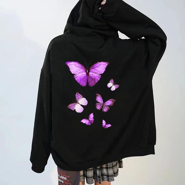 women's hoodies & sweatshirts hip hop zip-up goth women jacket butterfly print sweatshirt harajuku y2k aesthetic clothes grunge punk ho, Black
women's hoodies & sweatshirts hip hop zip-up goth women jacket butterfly print sweatshirt harajuku y2k aesthetic clothes grunge punk ho, Black