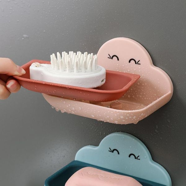 soap dishes 2021 home bathroom supplies cloud box punch paste wall-mounted large double layer thickened drain
soap dishes 2021 home bathroom supplies cloud box punch paste wall-mounted large double layer thickened drain