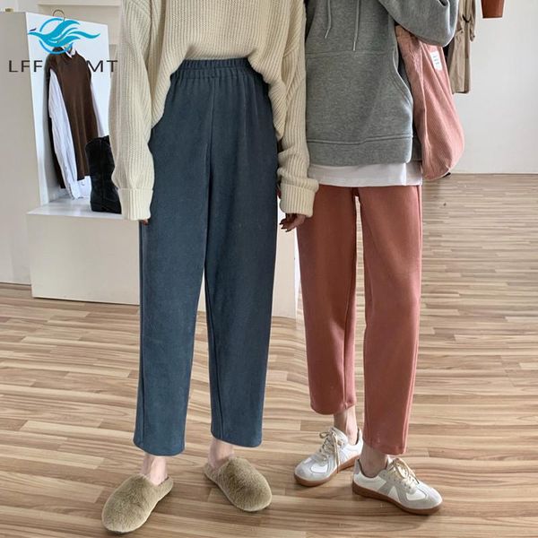 women's pants & capris autumn winter korean 2021 high waisted slim thickened corduroy nine point casual granny straight solid color, Black;white
women's pants & capris autumn winter korean 2021 high waisted slim thickened corduroy nine point casual granny straight solid color, Black;white