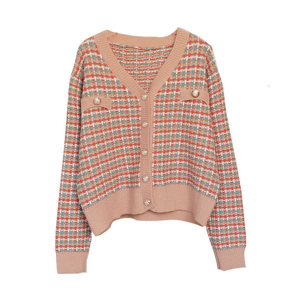 women's sweaters plaid knitted sweater women's jacket fashion single-breasted western style contrast striped versatile zr7r, White;black
women's sweaters plaid knitted sweater women's jacket fashion single-breasted western style contrast striped versatile zr7r, White;black