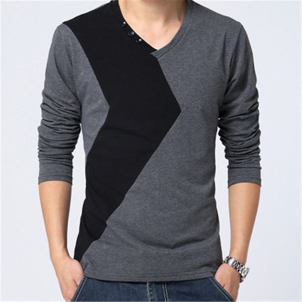plus size mens autumn casual t -shirt fashion trend slim long sleeve v neck t shirt button decorating tees v -neck men's clothing, White;black
plus size mens autumn casual t -shirt fashion trend slim long sleeve v neck t shirt button decorating tees v -neck men's clothing, White;black