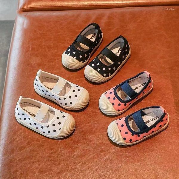 athletic & outdoor spring wave point retro baotou girls shoe soft bottom baby single shoes kids for girl canvas polka dot toddler shoe1, Black
athletic & outdoor spring wave point retro baotou girls shoe soft bottom baby single shoes kids for girl canvas polka dot toddler shoe1, Black