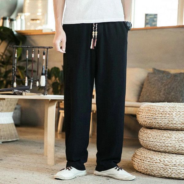streetwear mens casual trousers loose men sweatpants big size harem pants male cotton linen harajuku jogger 2021 5xl men's, Black
streetwear mens casual trousers loose men sweatpants big size harem pants male cotton linen harajuku jogger 2021 5xl men's, Black
