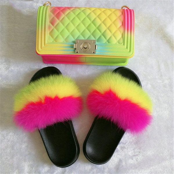 2021 new arrival jelly purse with slides furry slippers and handbags woman summer sandals bag fluffy slide chanclas mujer shoes, Black
2021 new arrival jelly purse with slides furry slippers and handbags woman summer sandals bag fluffy slide chanclas mujer shoes, Black
