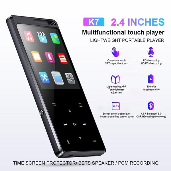 & mp4 players k7 touch screen mp3 player 8gb bluetooth stereo music speaker 800mah battery long standby video voice recorder
& mp4 players k7 touch screen mp3 player 8gb bluetooth stereo music speaker 800mah battery long standby video voice recorder