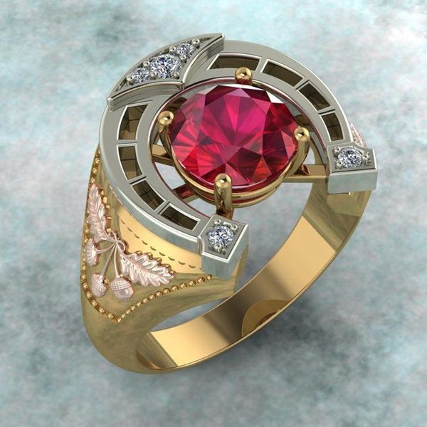 wedding rings luxury female elegant rose red crystal zircon ring gold color unique style promise engagement for lady, Slivery;golden
wedding rings luxury female elegant rose red crystal zircon ring gold color unique style promise engagement for lady, Slivery;golden