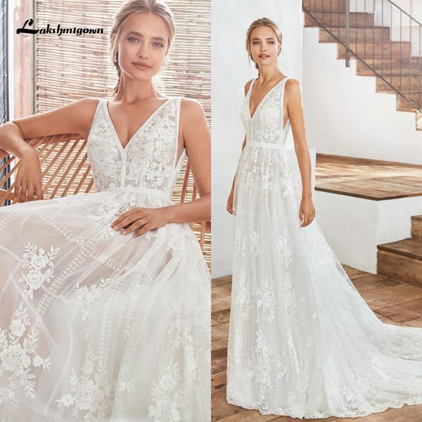 new vintage lace appliques boho 2021 v-neck backless beach wedding gowns bride es vestidos de novia 4yg1, White
new vintage lace appliques boho 2021 v-neck backless beach wedding gowns bride es vestidos de novia 4yg1, White