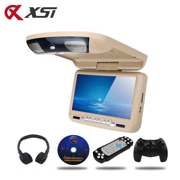 car video xst 9 inch roof mount flip down monitor led digital dvd player screen ir/fm transmitter/usb/sd/mp5 support 32 bits game
car video xst 9 inch roof mount flip down monitor led digital dvd player screen ir/fm transmitter/usb/sd/mp5 support 32 bits game