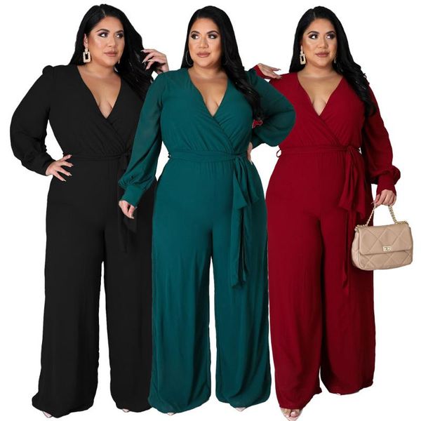women's two piece pants womens autumn fashion v-neck temperament elegant party wedding banquet long xl jumpsuit loose wide-leg pants4xl, White
women's two piece pants womens autumn fashion v-neck temperament elegant party wedding banquet long xl jumpsuit loose wide-leg pants4xl, White