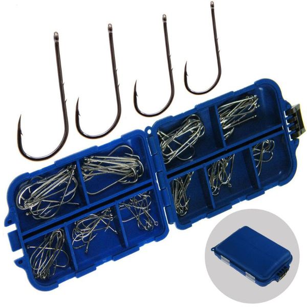 fishing hooks baitholder fishhooks 100pcs/box #3-#12 freshwater carbon silver bait holder with barbs fishhook carp
fishing hooks baitholder fishhooks 100pcs/box #3-#12 freshwater carbon silver bait holder with barbs fishhook carp