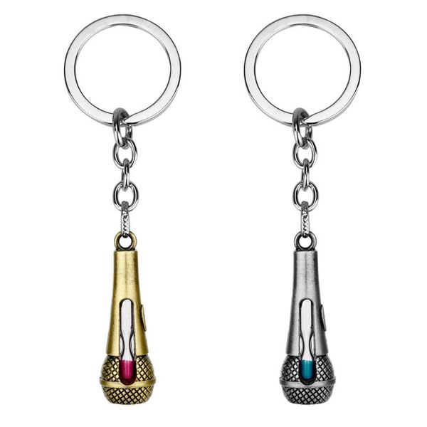 keychains dongsheng wholesale music jewelry rock band microphone pendant metal 3d mini mircophone shape keychain for women men gift-50, Silver
keychains dongsheng wholesale music jewelry rock band microphone pendant metal 3d mini mircophone shape keychain for women men gift-50, Silver