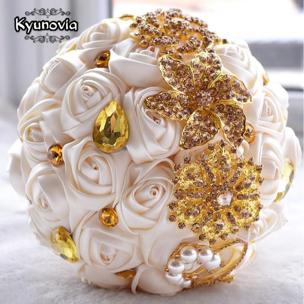 wedding flowers kyunovia gorgeous gold brooches bouquet silk roses bridal rhinestones colorful bride 's with pearl fe10
wedding flowers kyunovia gorgeous gold brooches bouquet silk roses bridal rhinestones colorful bride 's with pearl fe10
