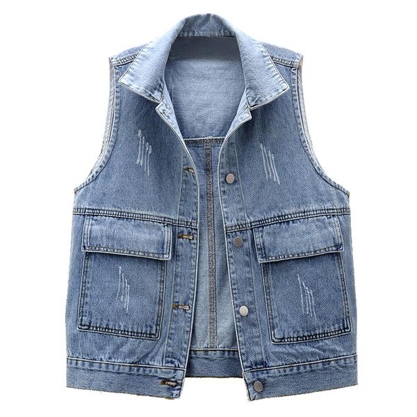 women's jackets plus size 5xlspring and autumn pocket denim vest women lapel loose personality fashion waistcoat outerwear, Black;brown
women's jackets plus size 5xlspring and autumn pocket denim vest women lapel loose personality fashion waistcoat outerwear, Black;brown