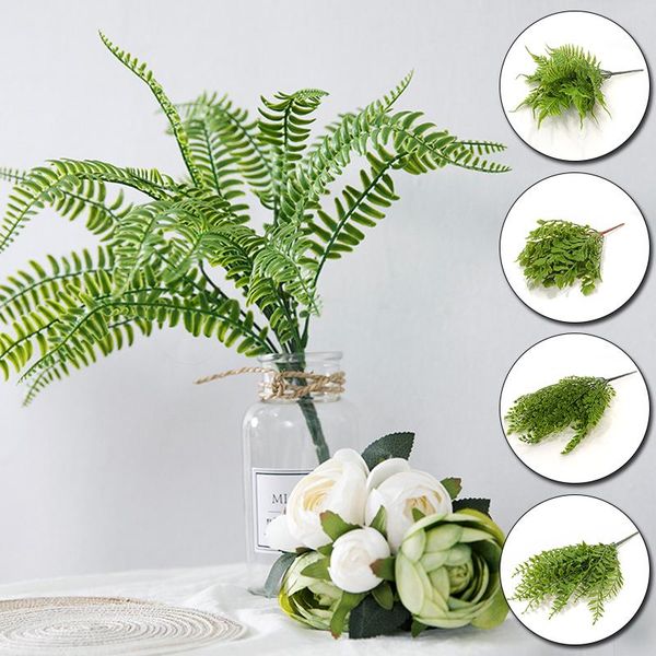 decorative flowers & wreaths 7 fork artificial plants eucalyptus grass plastic ferns green leaves fake flower plant wedding home decoration
decorative flowers & wreaths 7 fork artificial plants eucalyptus grass plastic ferns green leaves fake flower plant wedding home decoration