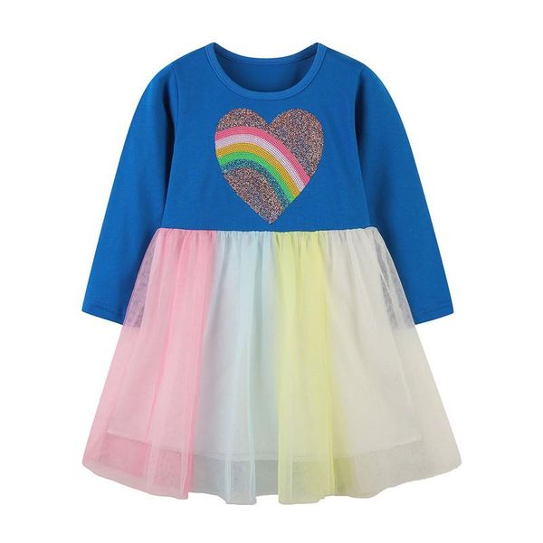 girl's dresses girls sequin heart design autumn 2021 cotton children long sleeve clothes kids party dress, Red;yellow
girl's dresses girls sequin heart design autumn 2021 cotton children long sleeve clothes kids party dress, Red;yellow