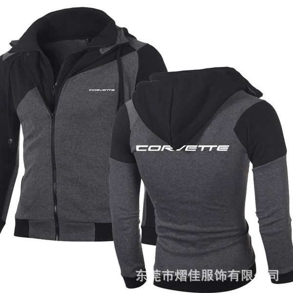 men's hoodies & sweatshirts 2021spring autumn fashion for corvette sweatshirt casual jacket coat hip hop double zipper cotton hoodie, Black
men's hoodies & sweatshirts 2021spring autumn fashion for corvette sweatshirt casual jacket coat hip hop double zipper cotton hoodie, Black