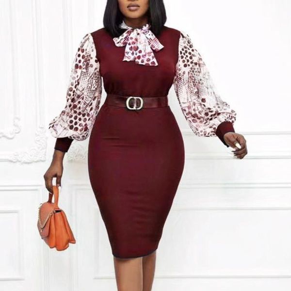 casual dresses women bodycon dress printed sleeves with bowtie collar long lantern slim elastic elegant office ladies work wear female, Black;gray
casual dresses women bodycon dress printed sleeves with bowtie collar long lantern slim elastic elegant office ladies work wear female, Black;gray