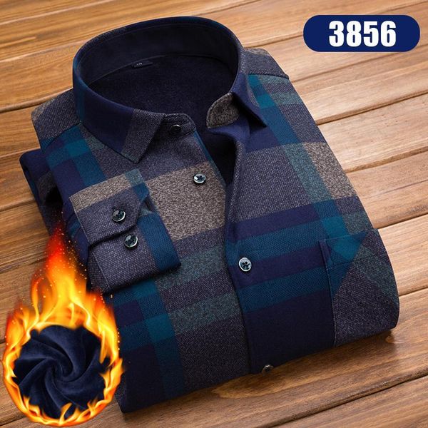 men's casual shirts high-quality long-sleeved plaid shirt plus velvet thick business printed warm, White;black
men's casual shirts high-quality long-sleeved plaid shirt plus velvet thick business printed warm, White;black