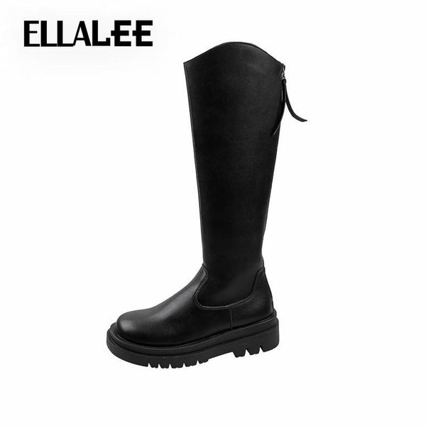 boots ellalee knne-high pu leather fashion ladies black middle heel shoes women high platform chunky spring zipper
boots ellalee knne-high pu leather fashion ladies black middle heel shoes women high platform chunky spring zipper