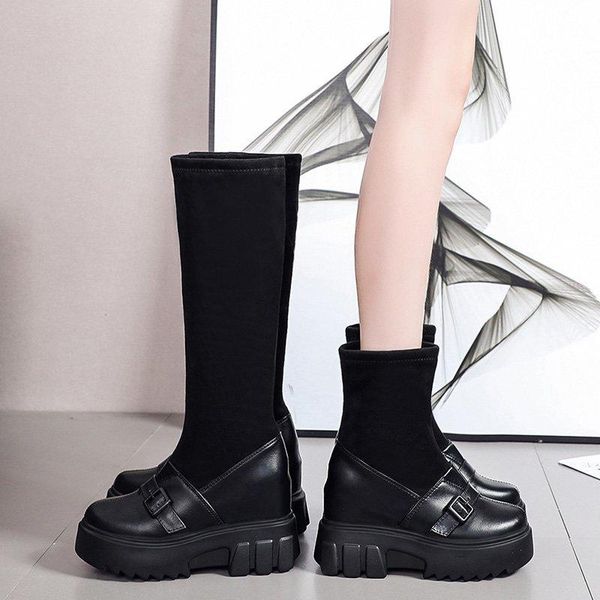 boots drop autumn ankle woman gothic platform increasing botas black sock women shoes pu leather chunky height
boots drop autumn ankle woman gothic platform increasing botas black sock women shoes pu leather chunky height