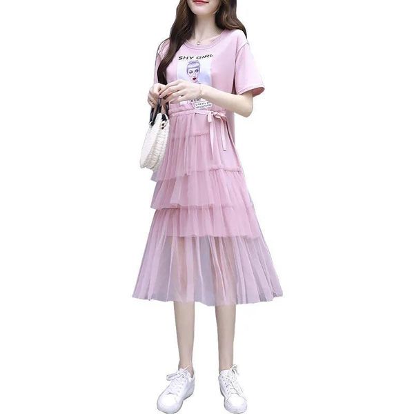 casual dresses fashion plus size women's summer 2021 korean version of slimming belly dress cake light, Black;gray
casual dresses fashion plus size women's summer 2021 korean version of slimming belly dress cake light, Black;gray