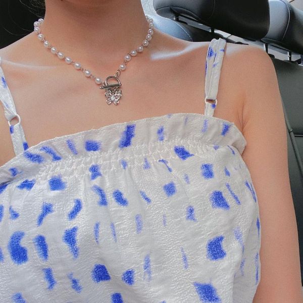 chokers harajuku imitation pearl butterfly pendant necklaces for women trendy clavicle chain necklace fashion jewelry y2k 90s gifts, Golden;silver
chokers harajuku imitation pearl butterfly pendant necklaces for women trendy clavicle chain necklace fashion jewelry y2k 90s gifts, Golden;silver