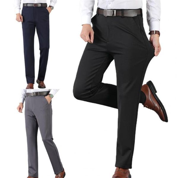 men's pants men suit solid color high waist thick formal male trousers long black casual clothing
men's pants men suit solid color high waist thick formal male trousers long black casual clothing