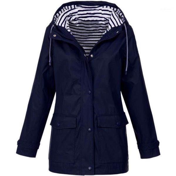 women's jackets solid rain outdoor hoodied waterproof long coats overcoat windbreaker plus size outerwear harajuku, Black;brown
women's jackets solid rain outdoor hoodied waterproof long coats overcoat windbreaker plus size outerwear harajuku, Black;brown