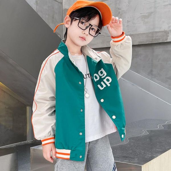 jackets 2021 boys spring autumn jacket children fashion casual baseball uniform outerwear kids contrast color stitching windbreaker, Blue;gray
jackets 2021 boys spring autumn jacket children fashion casual baseball uniform outerwear kids contrast color stitching windbreaker, Blue;gray