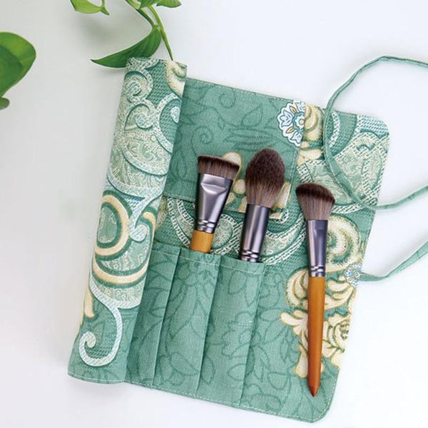 1pc wrap roll up pen makeup brushes case holder cosmetic brushes belt strap pouch cloth srorage bag beauty makeup tool
1pc wrap roll up pen makeup brushes case holder cosmetic brushes belt strap pouch cloth srorage bag beauty makeup tool