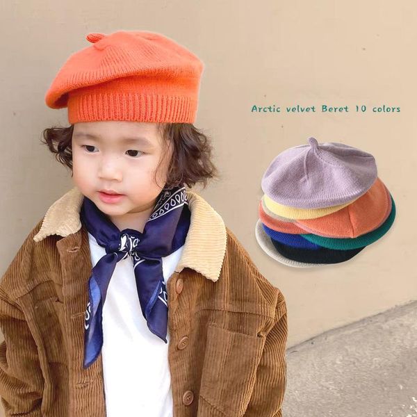 caps & hats fashion baby girl knitted beret hat solid color children's warm autumn winter painter cap for girls kids bonnet accessories, Yellow
caps & hats fashion baby girl knitted beret hat solid color children's warm autumn winter painter cap for girls kids bonnet accessories, Yellow