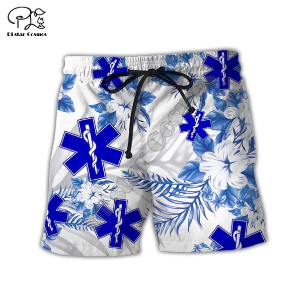 men's shorts plstar cosmos emergency service ems 3d printed 2021 est fashion summer casual harajuku loose beach e25, White;black
men's shorts plstar cosmos emergency service ems 3d printed 2021 est fashion summer casual harajuku loose beach e25, White;black