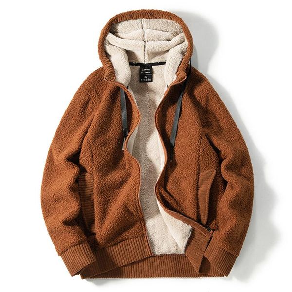 men's down & parkas casual men winter long sleeve pockets fleece warm hooded loose plus size coat clothes fashionable jacket, Black
men's down & parkas casual men winter long sleeve pockets fleece warm hooded loose plus size coat clothes fashionable jacket, Black