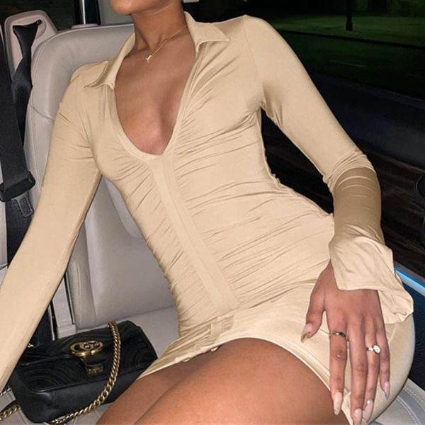 casual dresses omsj elegant evening club party dress for women solid color v neck high waist mini slim pleated long sleeve shirt 2021, Black;gray
casual dresses omsj elegant evening club party dress for women solid color v neck high waist mini slim pleated long sleeve shirt 2021, Black;gray