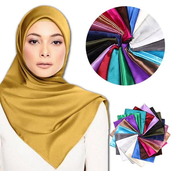 scarves satin silk square scarf hijab soft women muslim headscarf solid color polyester headband 90*90cm, Blue;gray
scarves satin silk square scarf hijab soft women muslim headscarf solid color polyester headband 90*90cm, Blue;gray