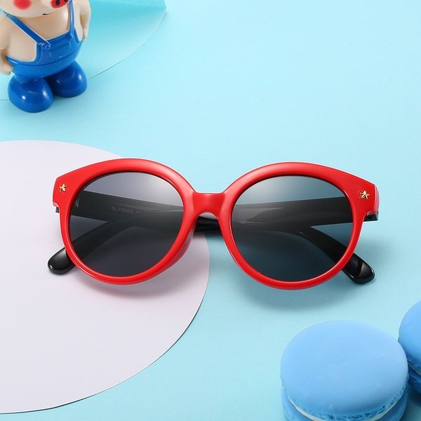 fashionable silicone polarized children's pentagram decoration baby glasses outdoor riding sun shading sunglasses
fashionable silicone polarized children's pentagram decoration baby glasses outdoor riding sun shading sunglasses