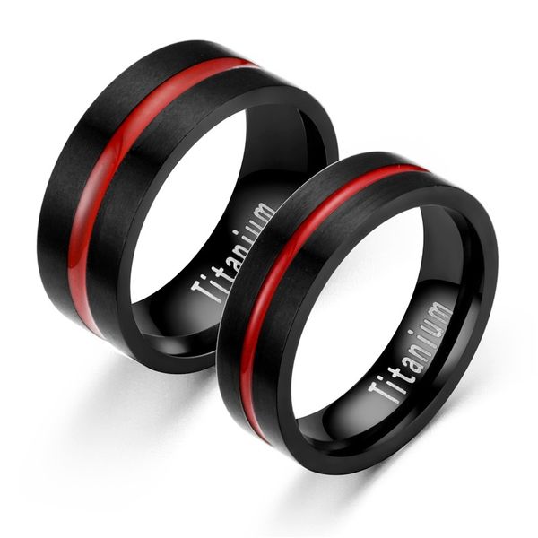 2021 jewelry for women titanium steel mens firefighter thin red line couple rings love gift, Silver
2021 jewelry for women titanium steel mens firefighter thin red line couple rings love gift, Silver