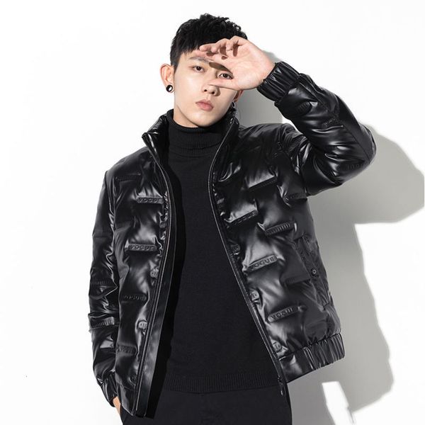 2020 men's bright leather down jacket 90% down winter coat trend down men's wear, Black
2020 men's bright leather down jacket 90% down winter coat trend down men's wear, Black