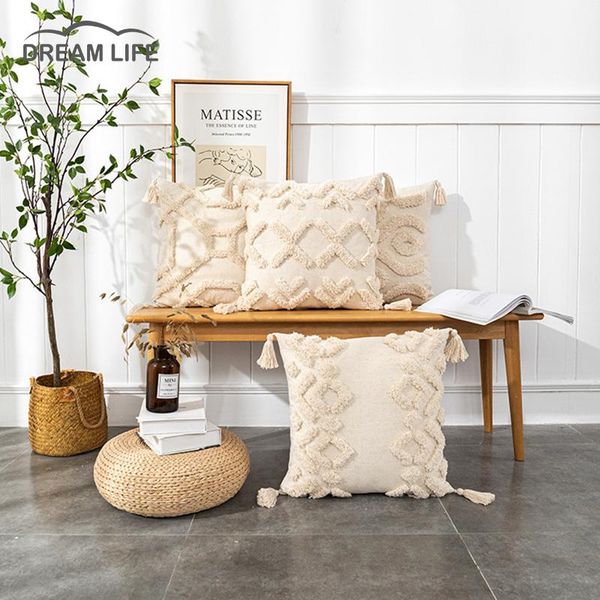 pillow case boho decor tassels cushion cover 45x45cm beige sofa decorative handmade home decoration for living room bed
pillow case boho decor tassels cushion cover 45x45cm beige sofa decorative handmade home decoration for living room bed