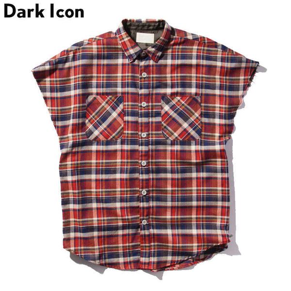 flannel plaid oversized mens shirt sleeveless summer hip hop shirts men cotton shirts man clothing 210603, White;black
flannel plaid oversized mens shirt sleeveless summer hip hop shirts men cotton shirts man clothing 210603, White;black