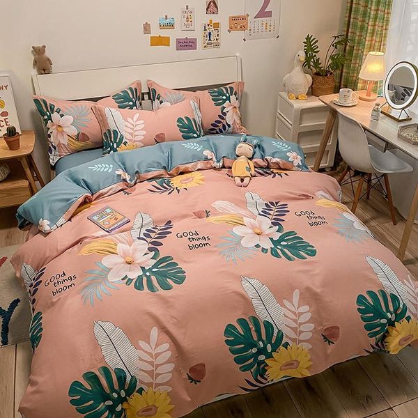 bedding sets four-piece bed sheet, duvet cover, pillowcase, 100% cotton, comfortable at home, bedding, stylish and simple
bedding sets four-piece bed sheet, duvet cover, pillowcase, 100% cotton, comfortable at home, bedding, stylish and simple