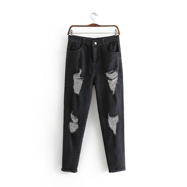 women's jeans washed high waist distressed mom elastic ripped women 2021 winter skinny vintage black female denim harem pants, Blue
women's jeans washed high waist distressed mom elastic ripped women 2021 winter skinny vintage black female denim harem pants, Blue