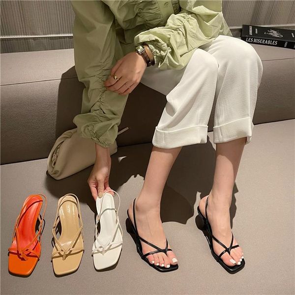 dxfan narrow band slingback sandals women open toe high heel summer sandals women separated toe elegant ladies shoes slides, Black
dxfan narrow band slingback sandals women open toe high heel summer sandals women separated toe elegant ladies shoes slides, Black