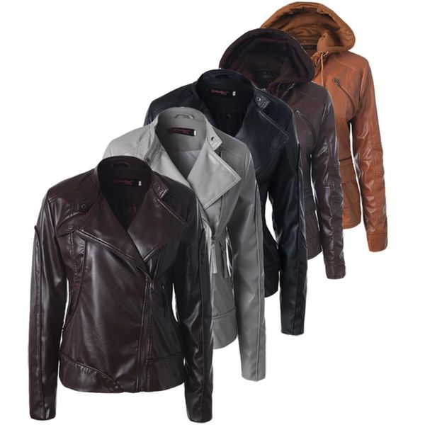 women's jackets nice autumn faux leather biker woman jacket winter zipper coats pockets women motor motorcycle, Black;brown
women's jackets nice autumn faux leather biker woman jacket winter zipper coats pockets women motor motorcycle, Black;brown