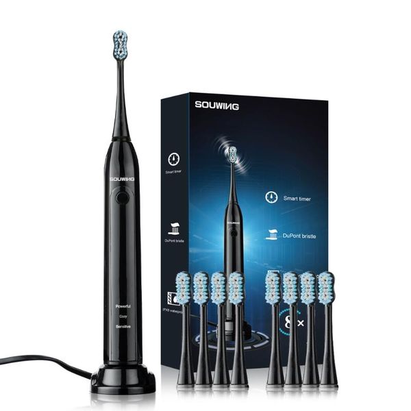 smart electric toothbrush toothbrushes ultrasonic for adults, 8 dupont brush heads, wireless charging, upgraded ipx8 waterproof
smart electric toothbrush toothbrushes ultrasonic for adults, 8 dupont brush heads, wireless charging, upgraded ipx8 waterproof