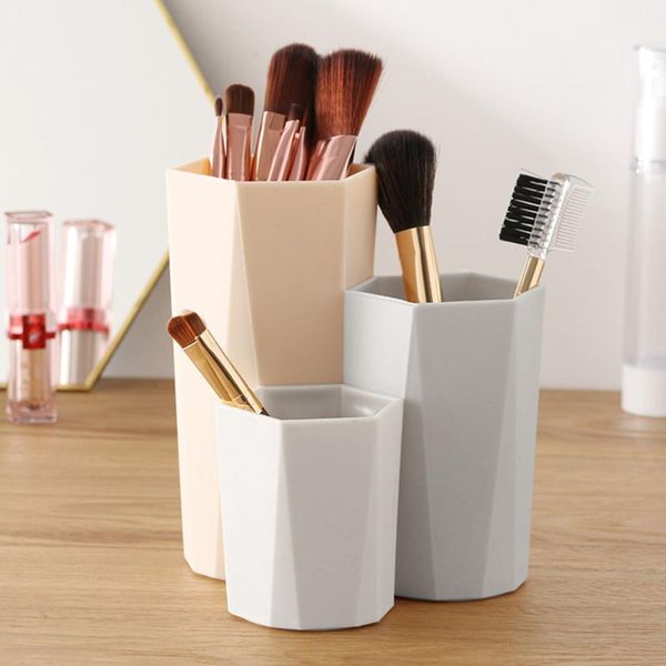 3 lattices cosmetic make-up brush storage box table organizer make up tools pen storage makeup nail polish cosmetic holder box
3 lattices cosmetic make-up brush storage box table organizer make up tools pen storage makeup nail polish cosmetic holder box