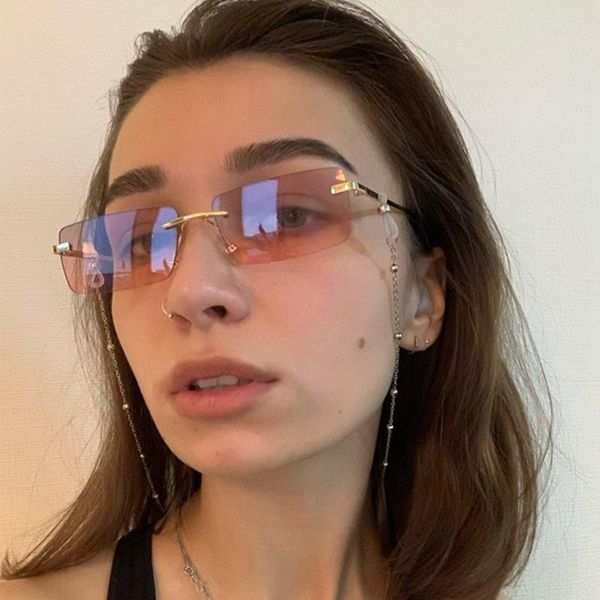 sunglasses square frameless retro men and women gradient color fashion luxury outdoor sports street shooting glasses, White;black
sunglasses square frameless retro men and women gradient color fashion luxury outdoor sports street shooting glasses, White;black