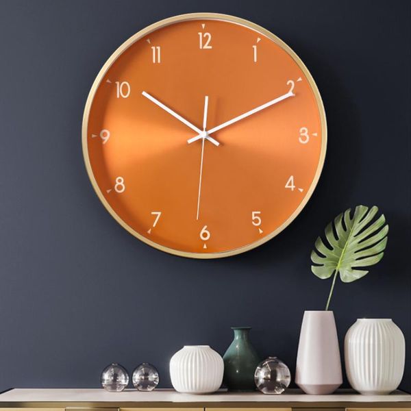 wall clocks minimalist clock luxury silent modern design living room retro metal golden border home wandklok decoration
wall clocks minimalist clock luxury silent modern design living room retro metal golden border home wandklok decoration