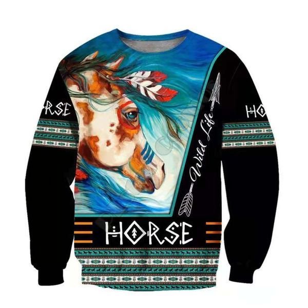 horse pattern men's 3d printed hoodie visual impact party punk gothic round neck american sweater hoodie, Black
horse pattern men's 3d printed hoodie visual impact party punk gothic round neck american sweater hoodie, Black